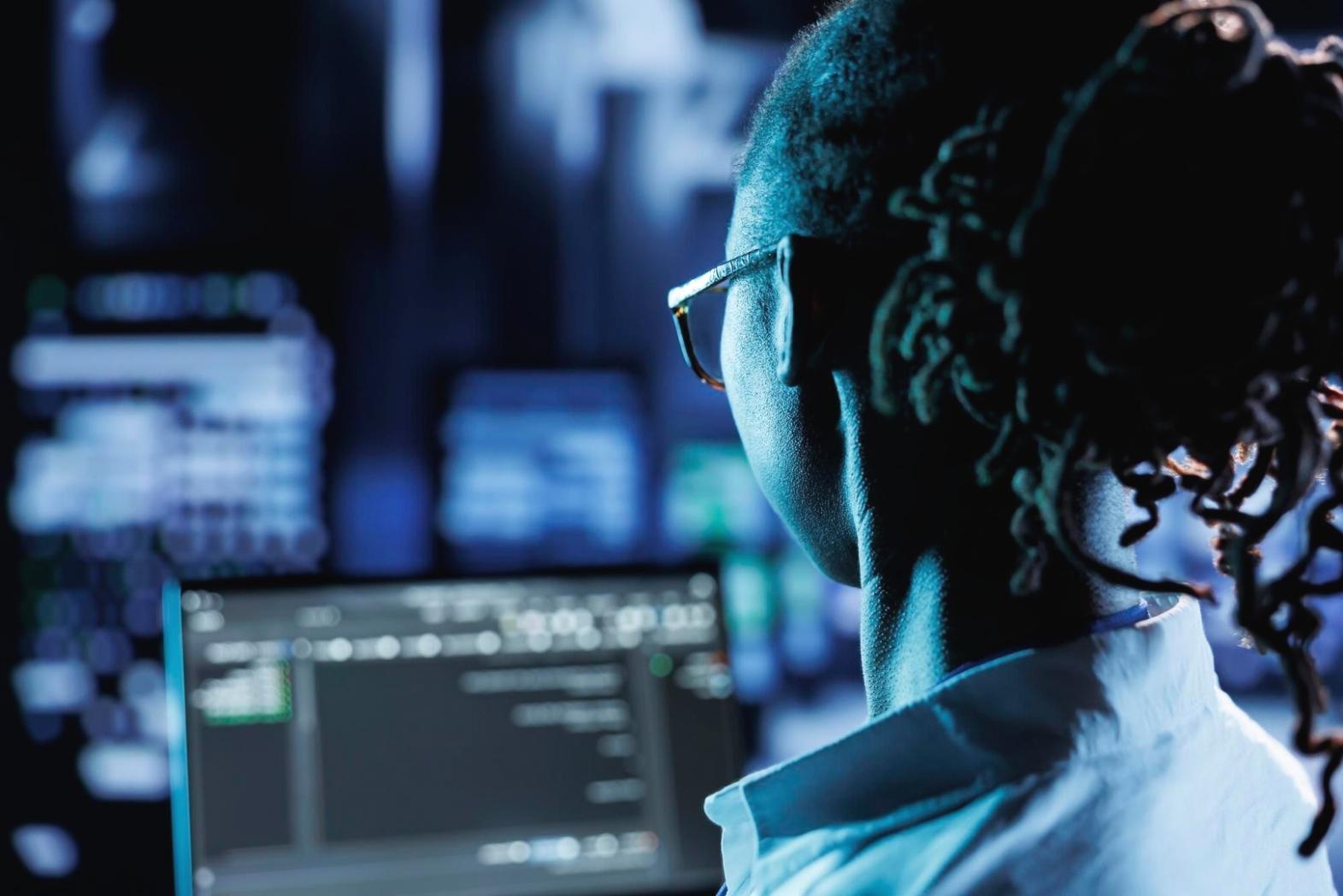 Blockchain integration workspace showing technical implementation
